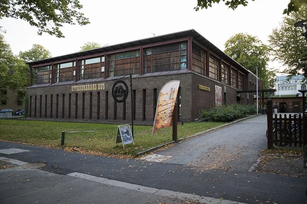 Utvandrarnas Hus i Växjö, museibyggnad i tegel